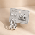 Aura Earring Trio Set