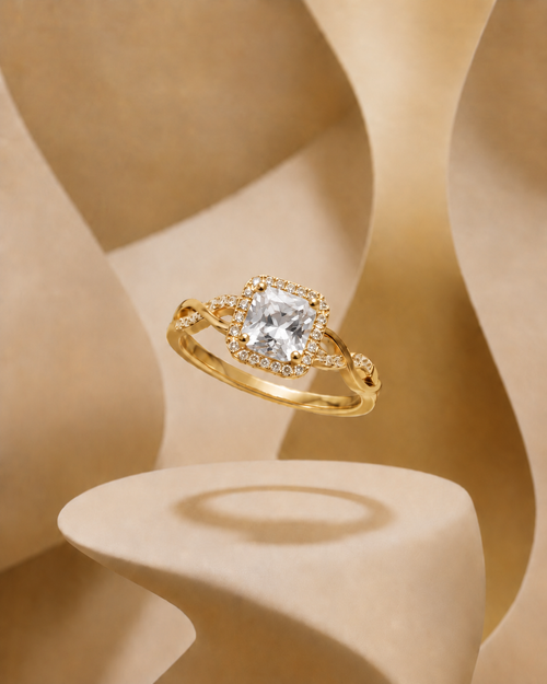 Aurora Twist Ring