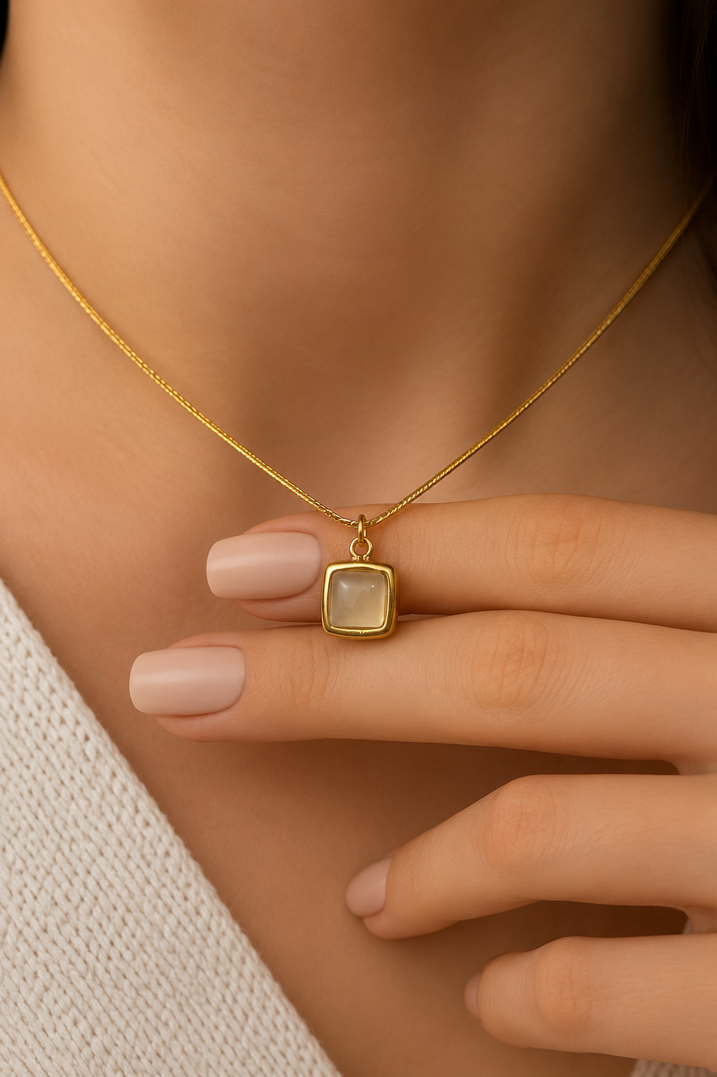 Smoky Stone Pendant