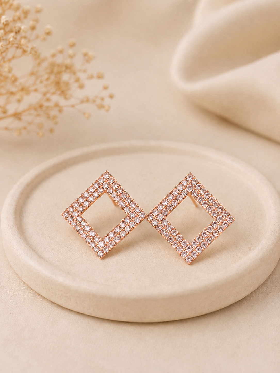 Infinity Spark Earrings
