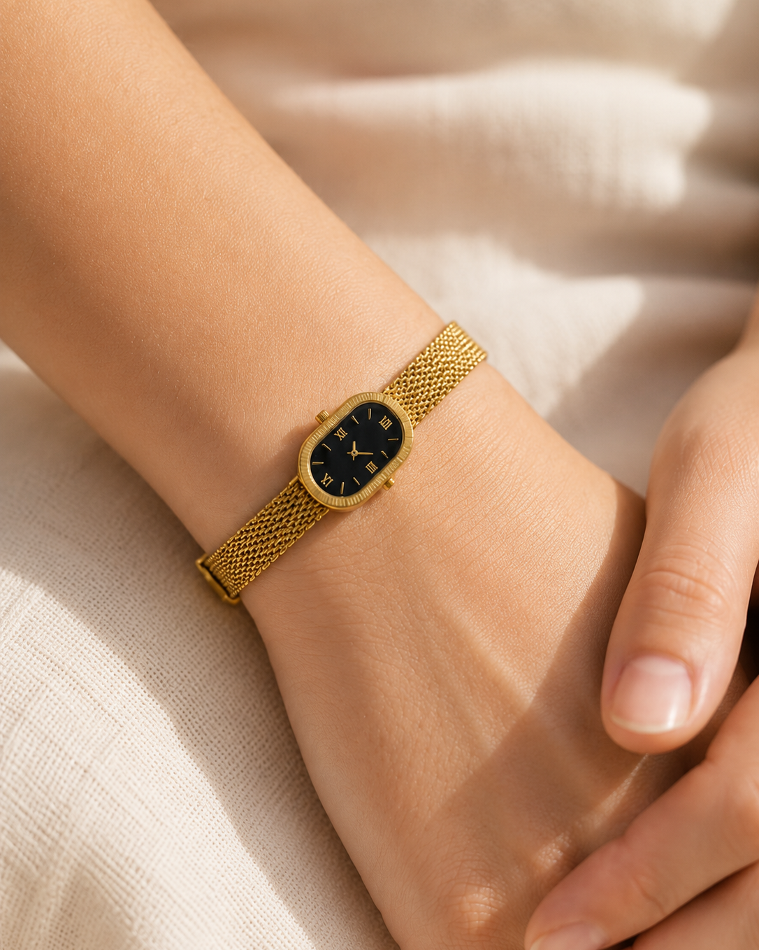 Mesh Watch Bracelet