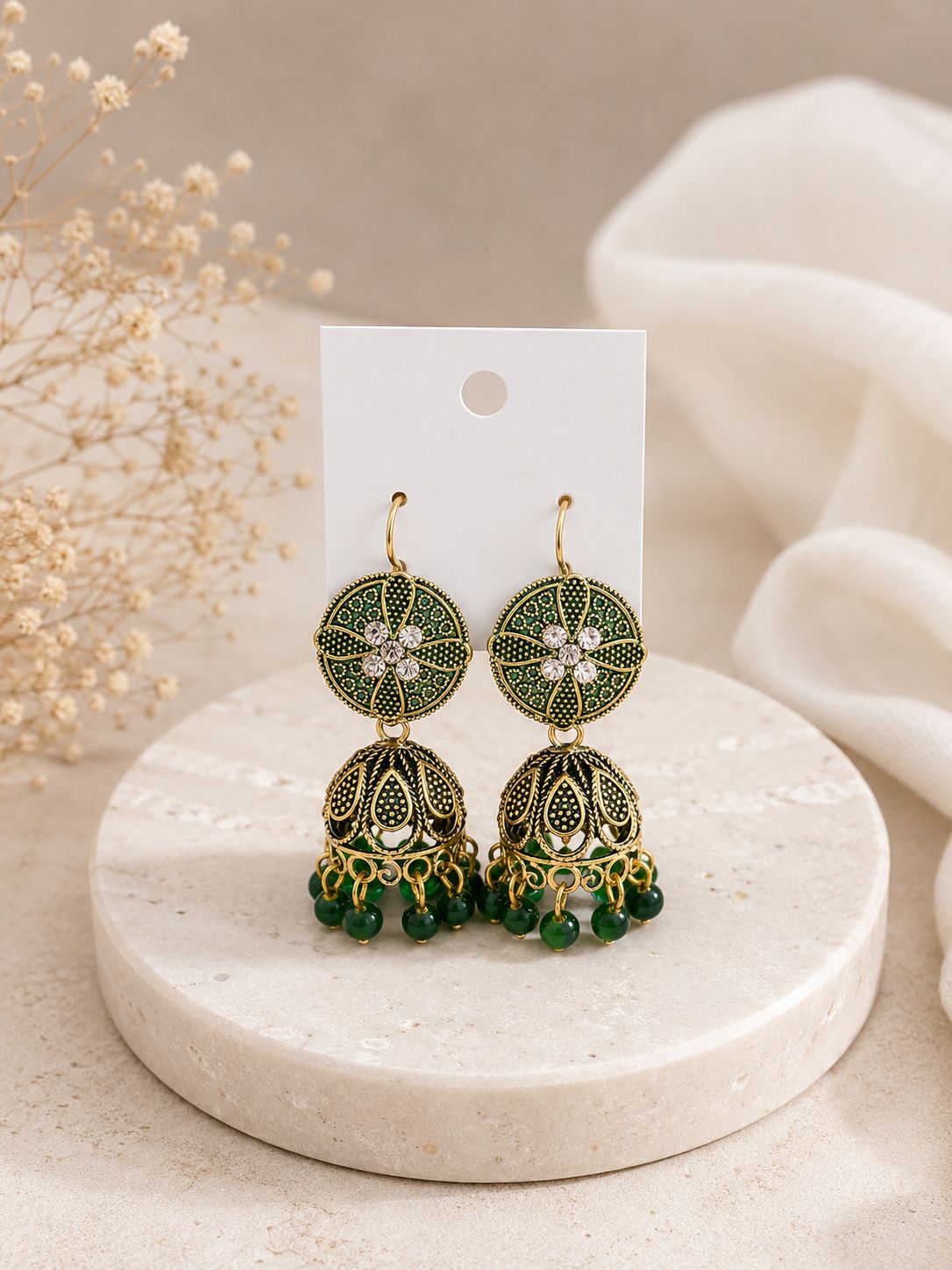 Bloom Meenakari Earrings