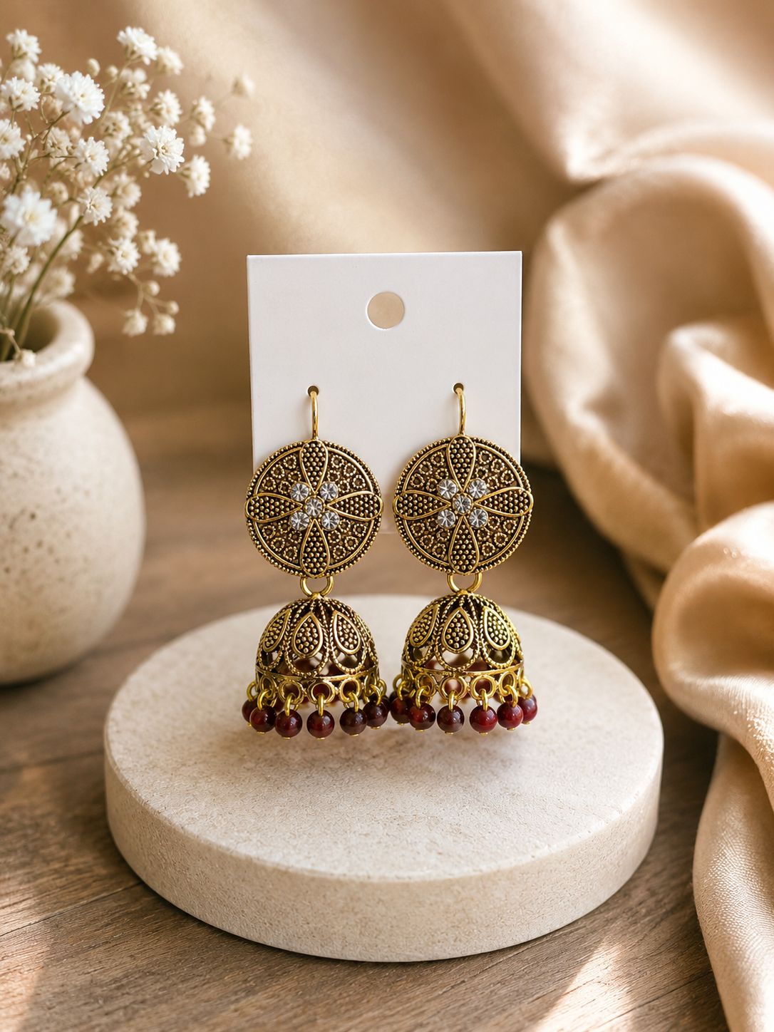 Bloom Meenakari Earrings