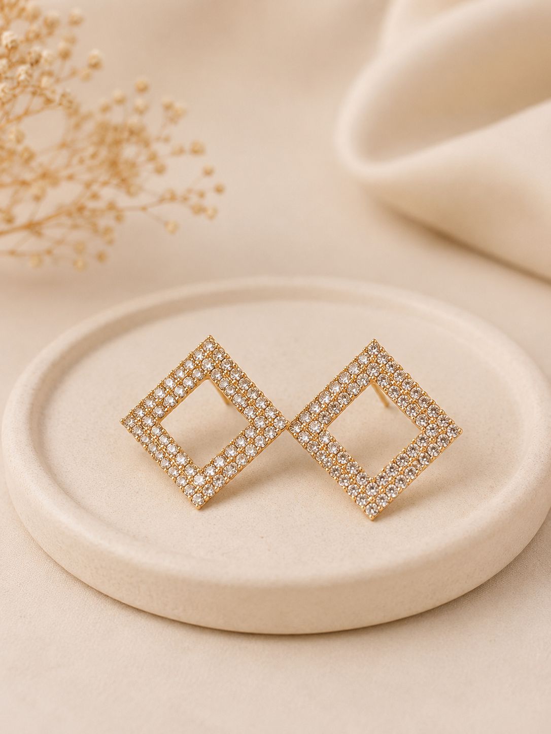 Infinity Spark Earrings