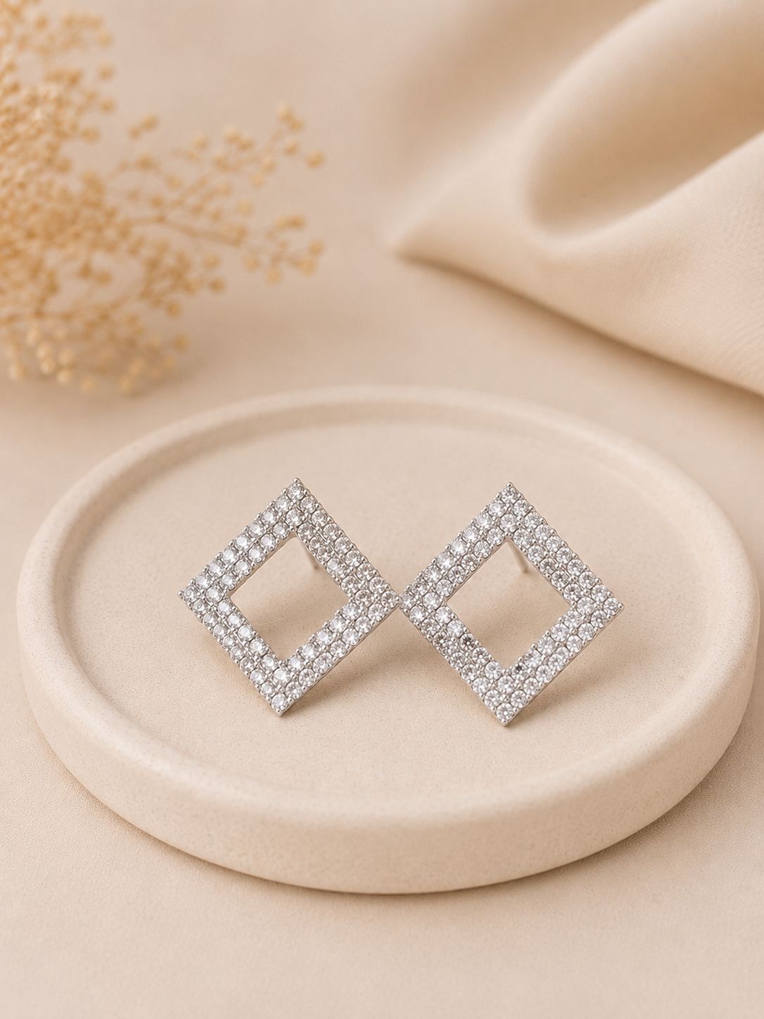 Infinity Spark Earrings
